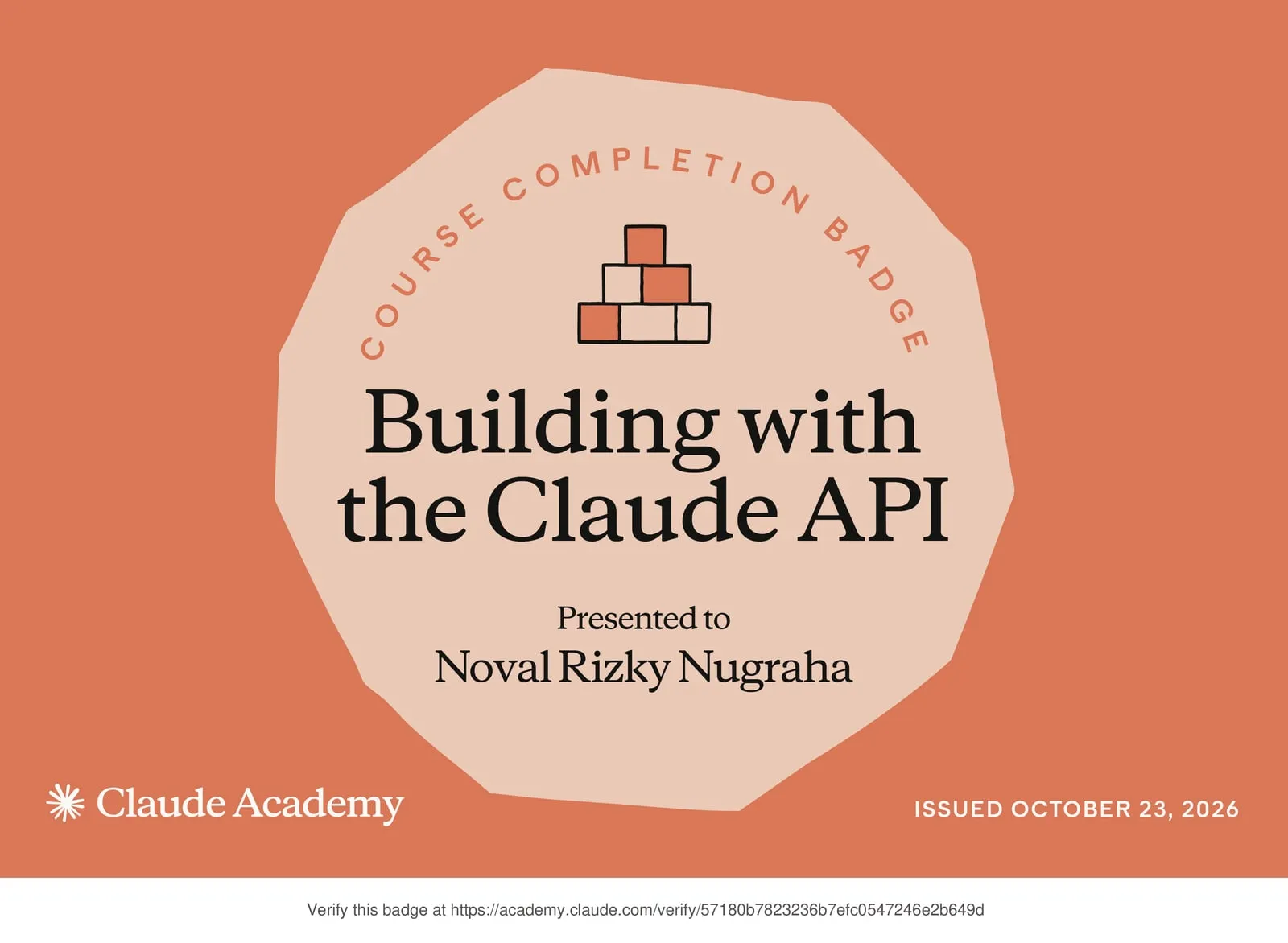 Building with the Claude API certificate